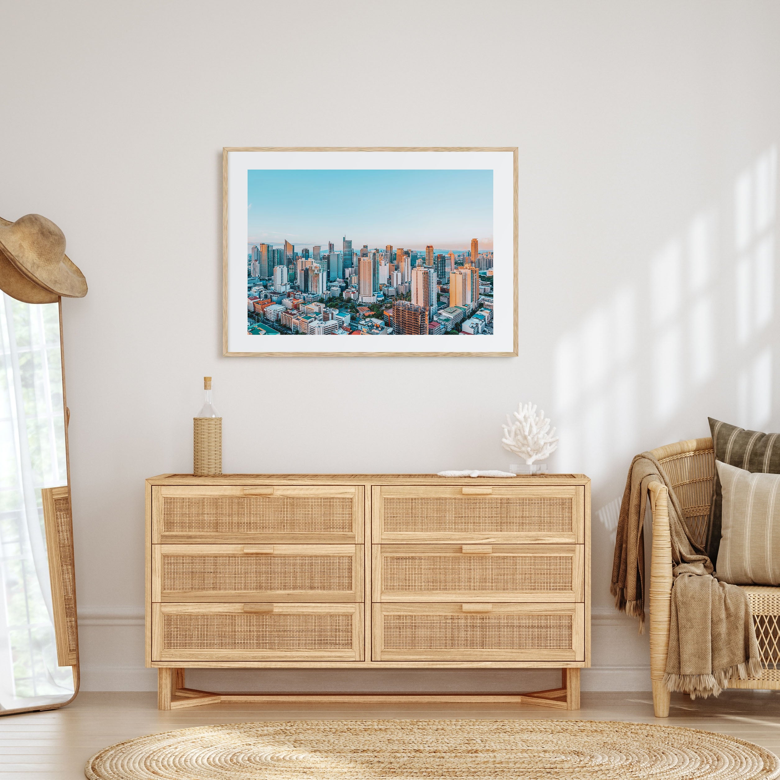 Manila Landscape Color Poster