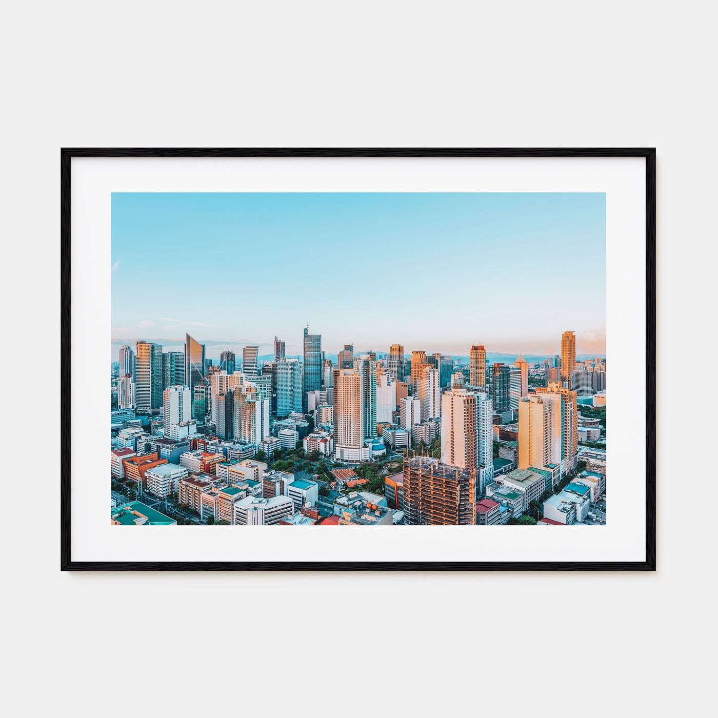 Manila Landscape Color Poster