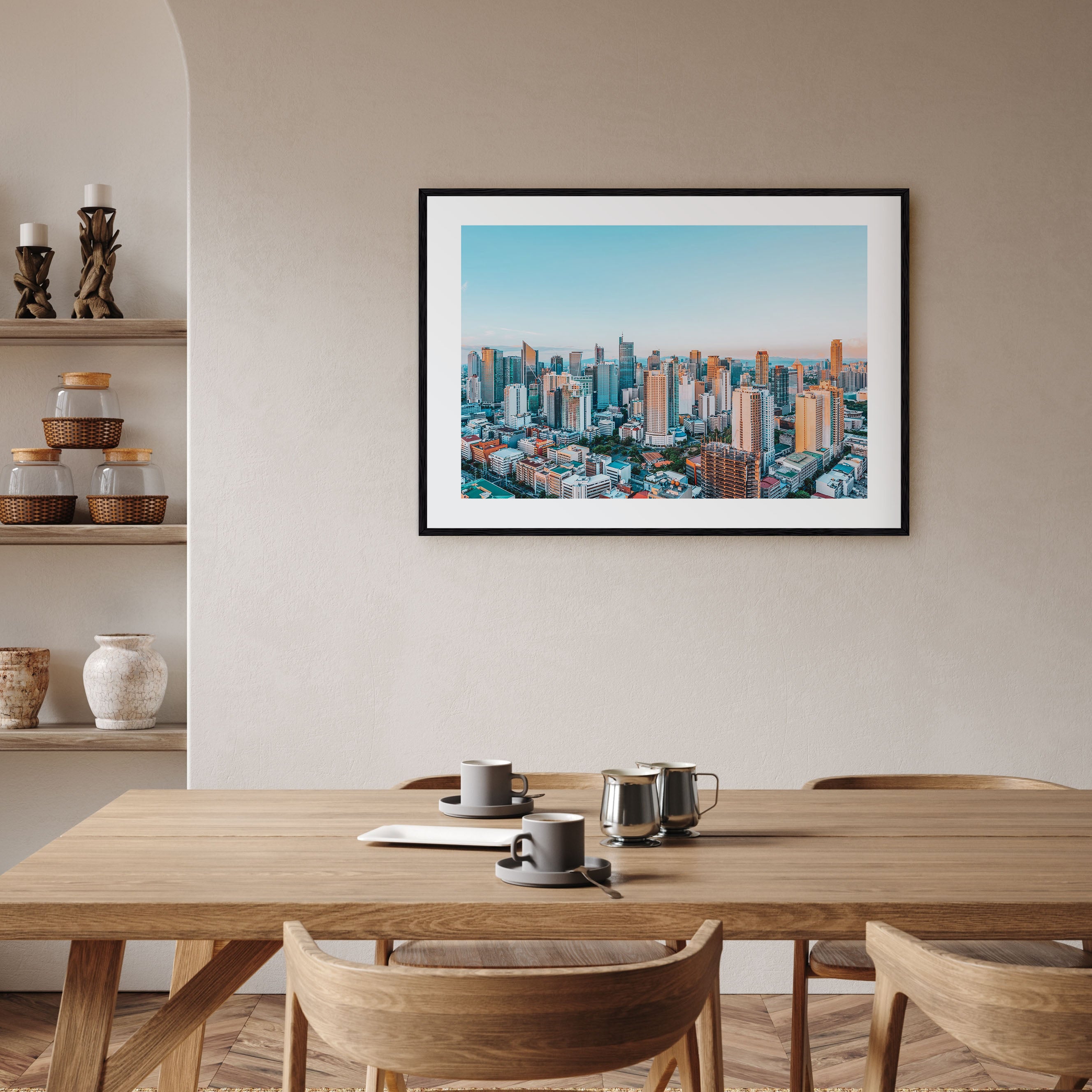 Manila Landscape Color Poster
