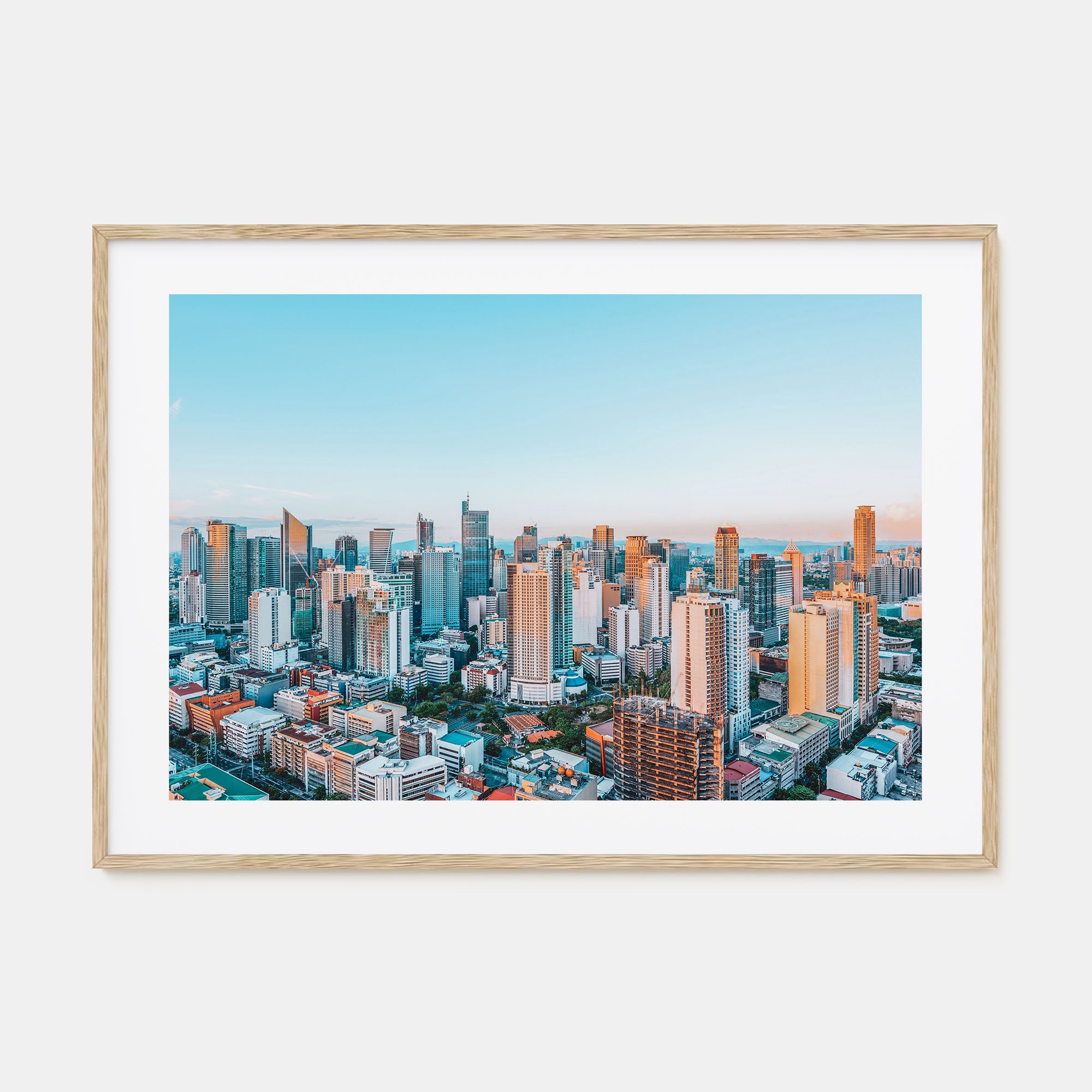 Manila Landscape Color Poster