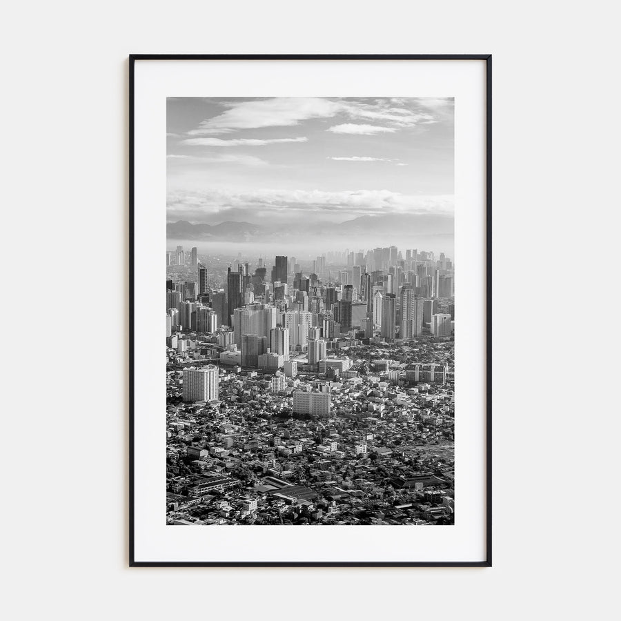 Manila Photo B&W No 1 Poster