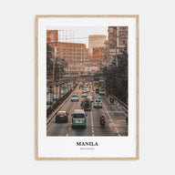 Manila Portrait Color Poster