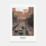 Manila Portrait Color Poster