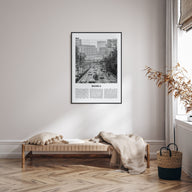 Manila Travel B&W No 1 Poster