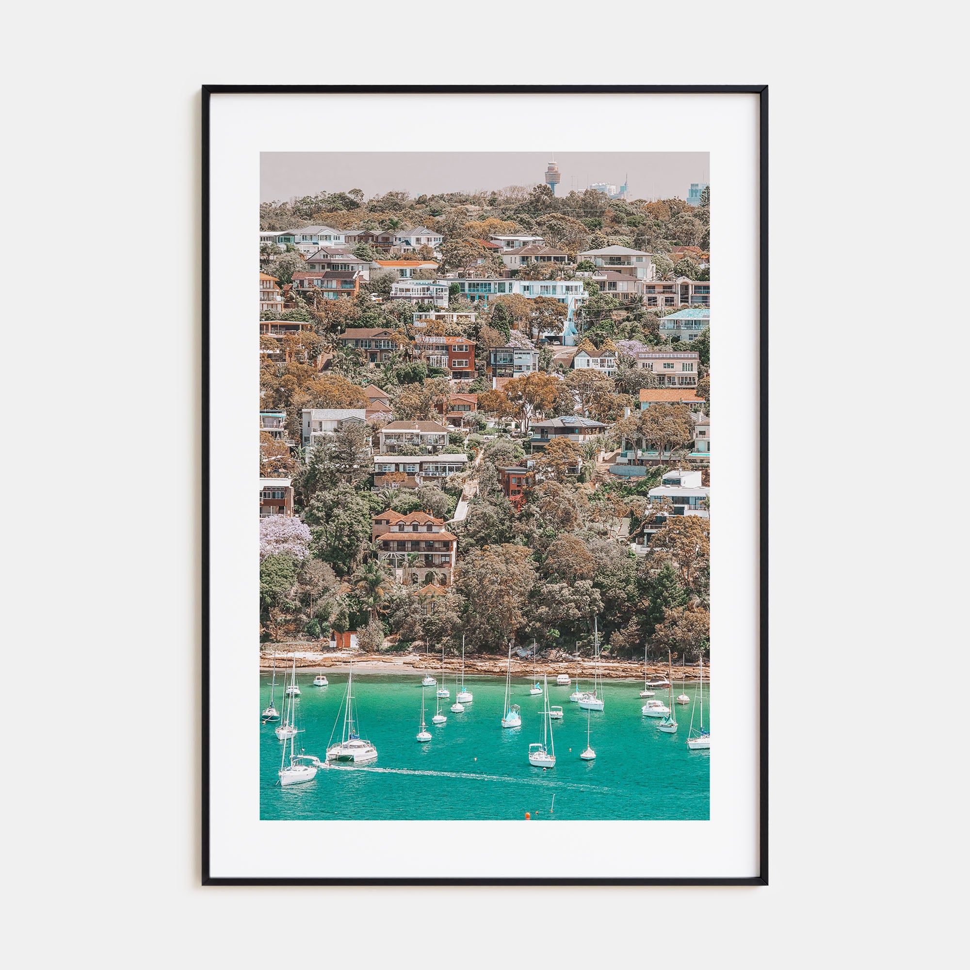 Manly Beach Photo Color Poster