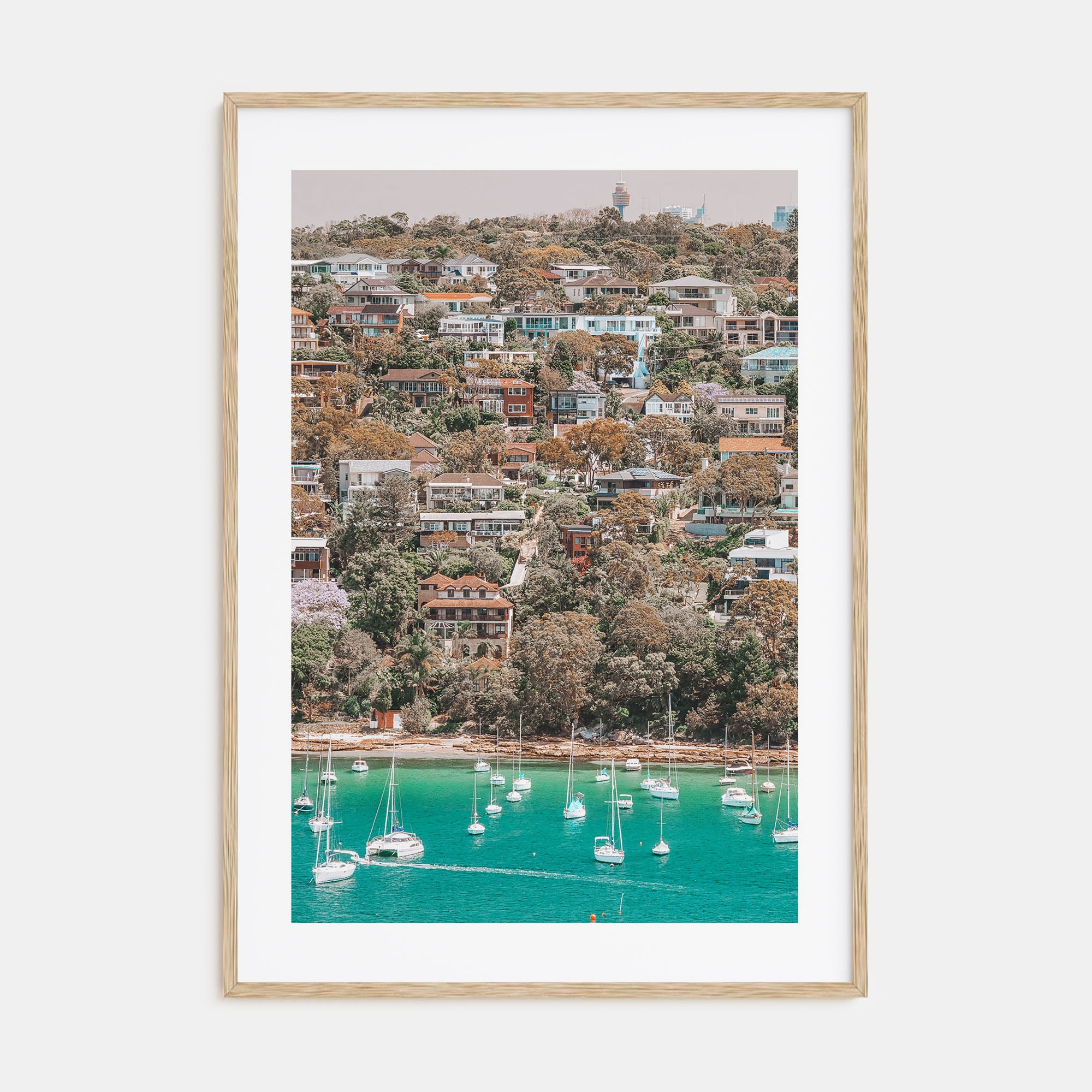 Manly Beach Photo Color Poster