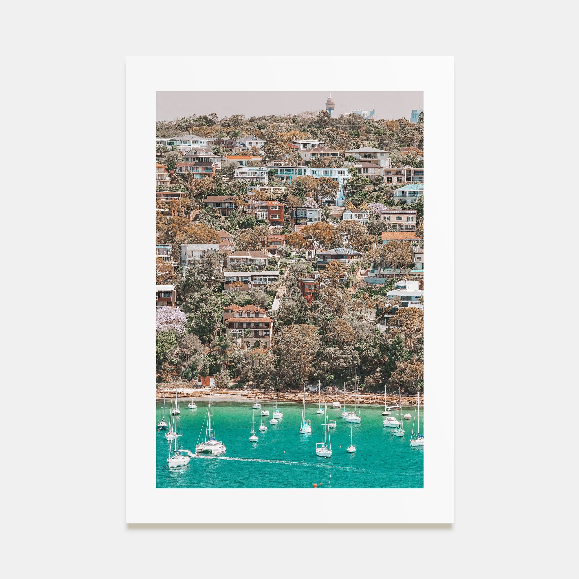 Manly Beach Photo Color Poster