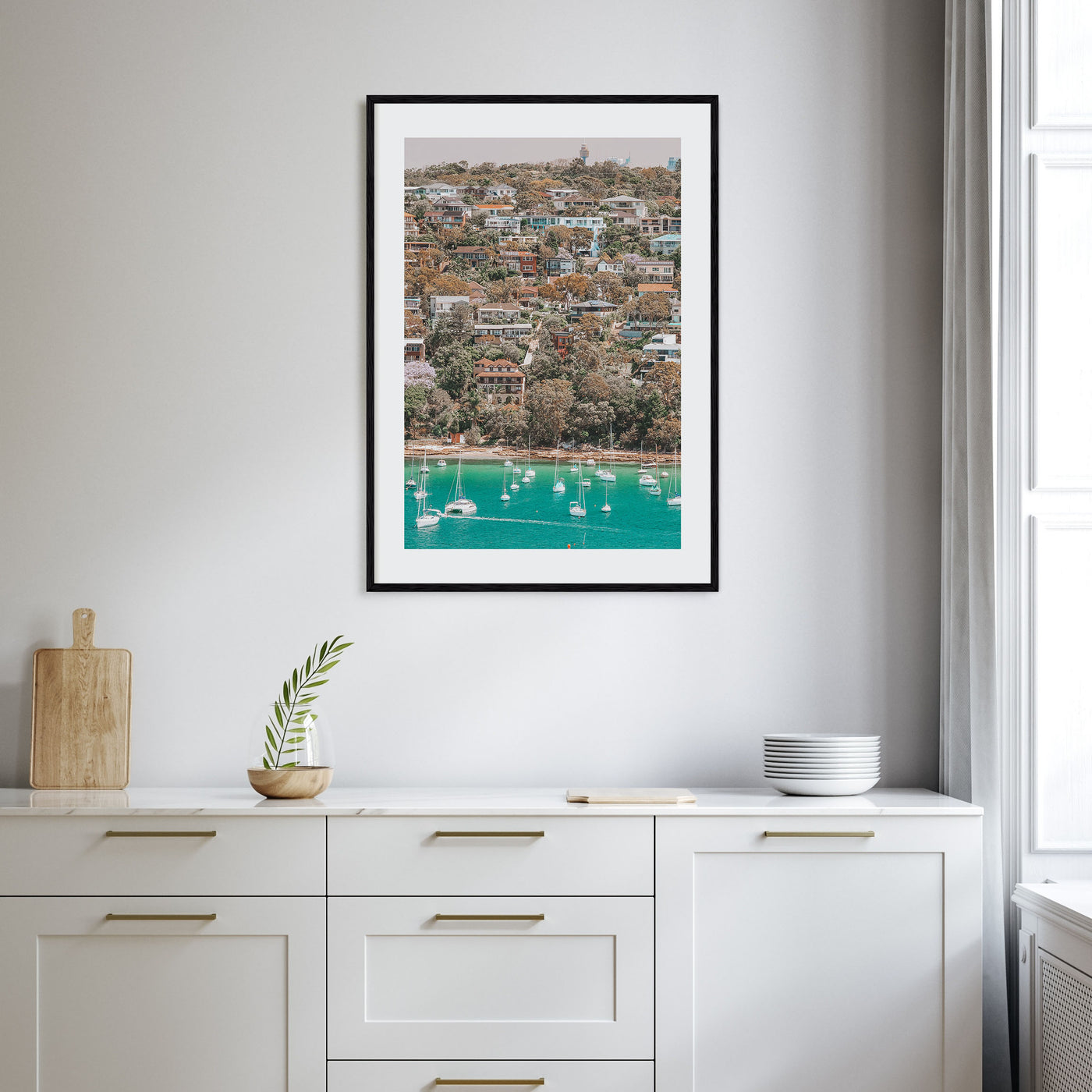 Manly Beach Photo Color Poster