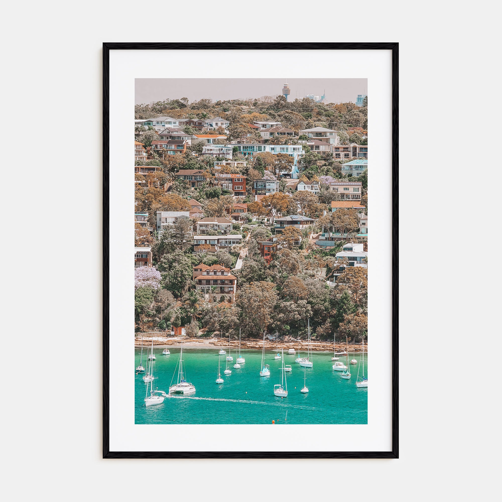 Manly Beach Photo Color Poster