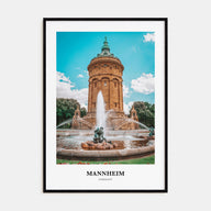Mannheim Portrait Color Poster