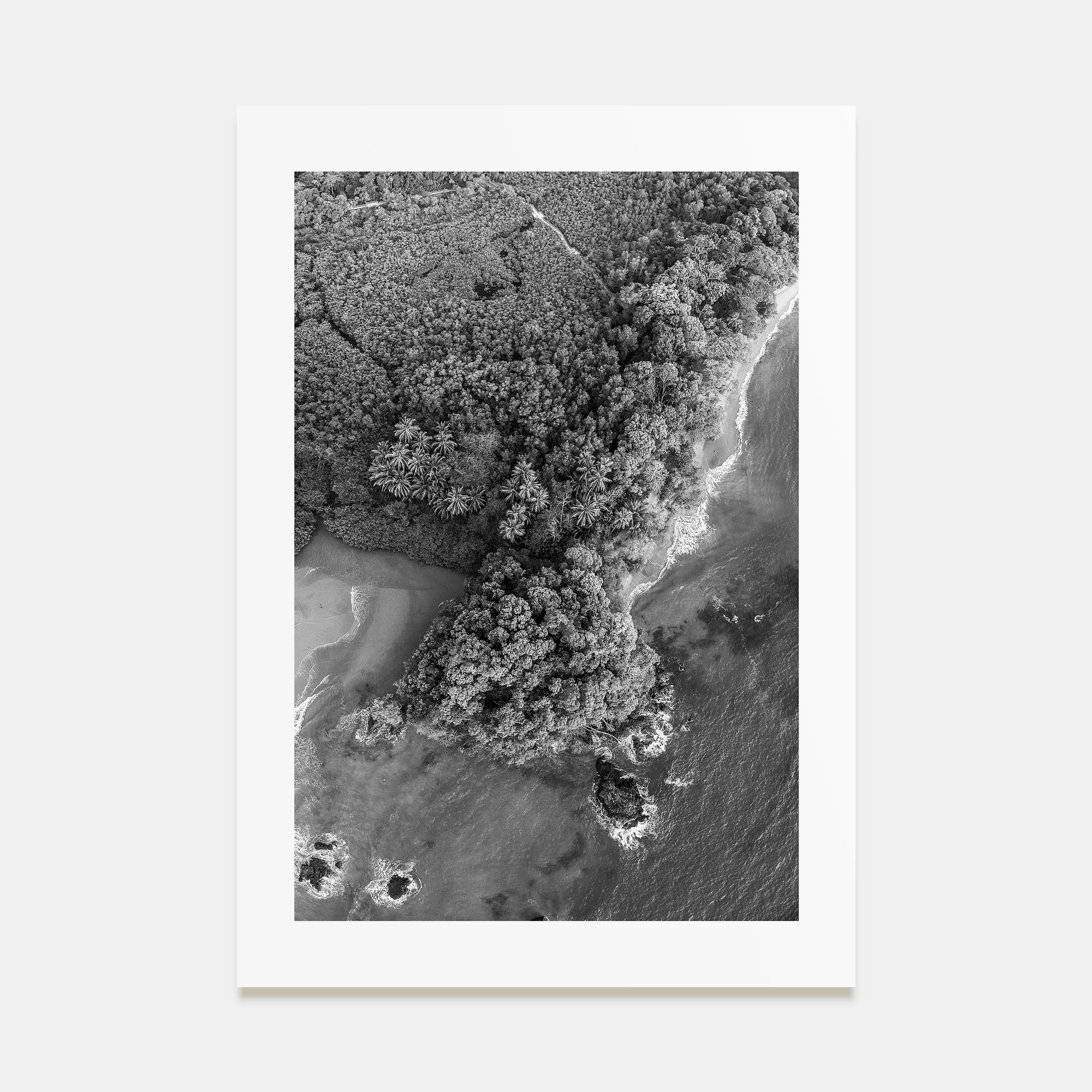 Manuel Antonio National Park Photo B&W Poster