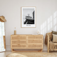 Mar Vista Portrait B&W Poster