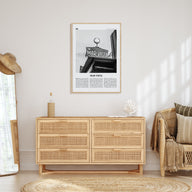 Mar Vista Travel B&W Poster