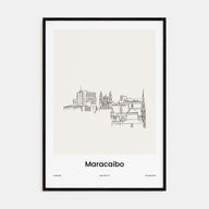 Maracaibo Drawn Poster