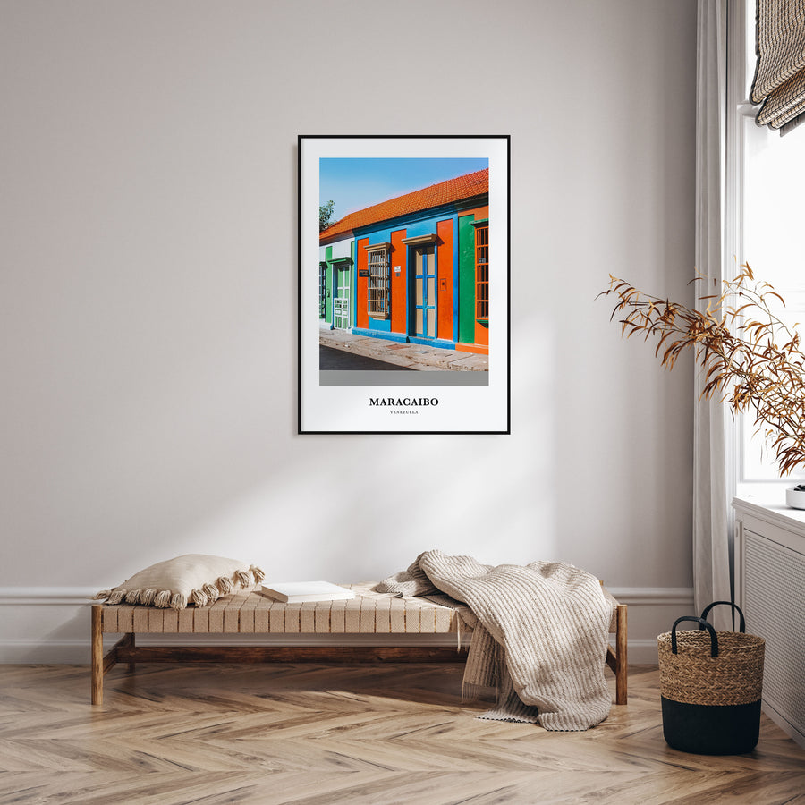 Maracaibo Portrait Color Poster