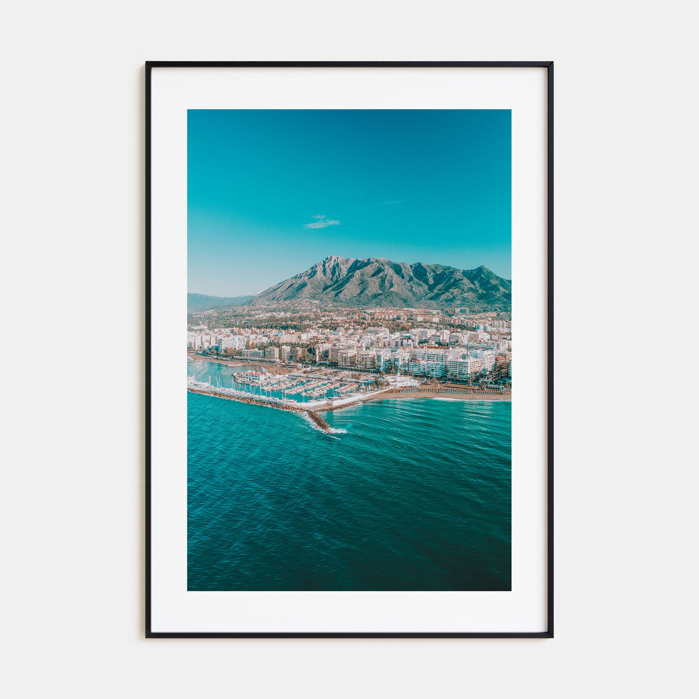 Marbella Photo Color Poster