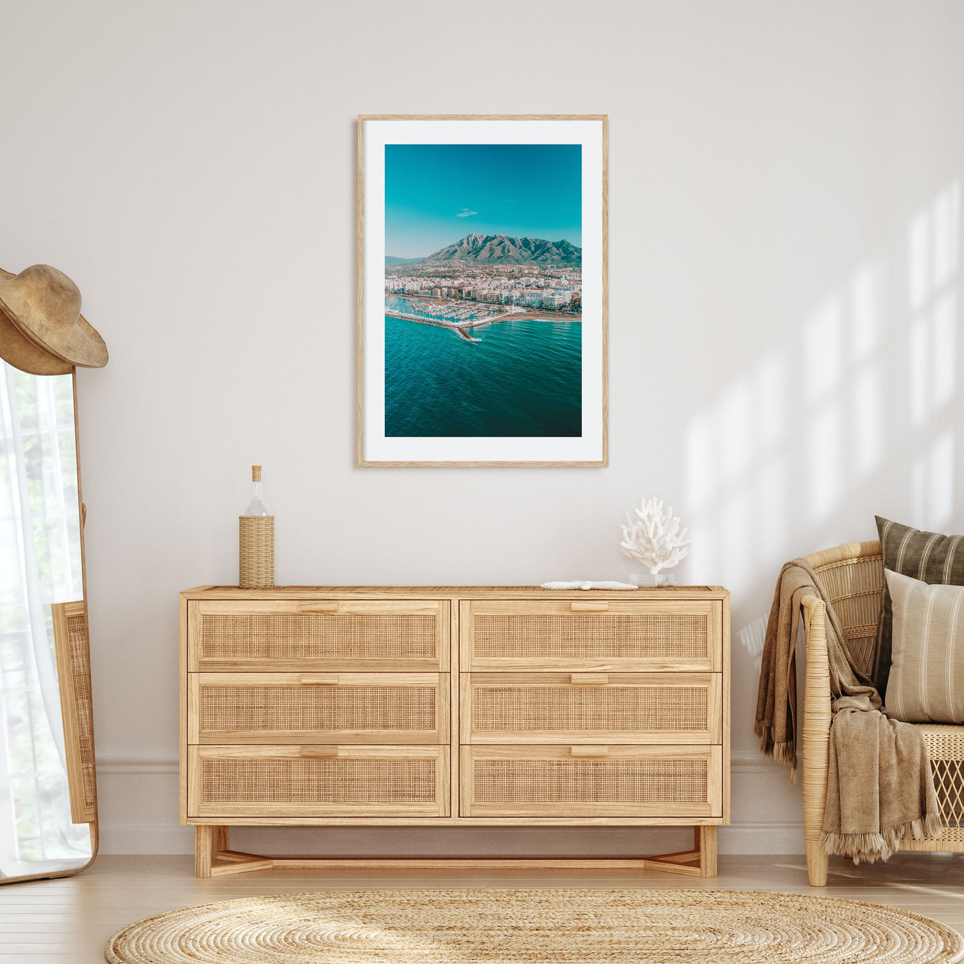 Marbella Photo Color Poster