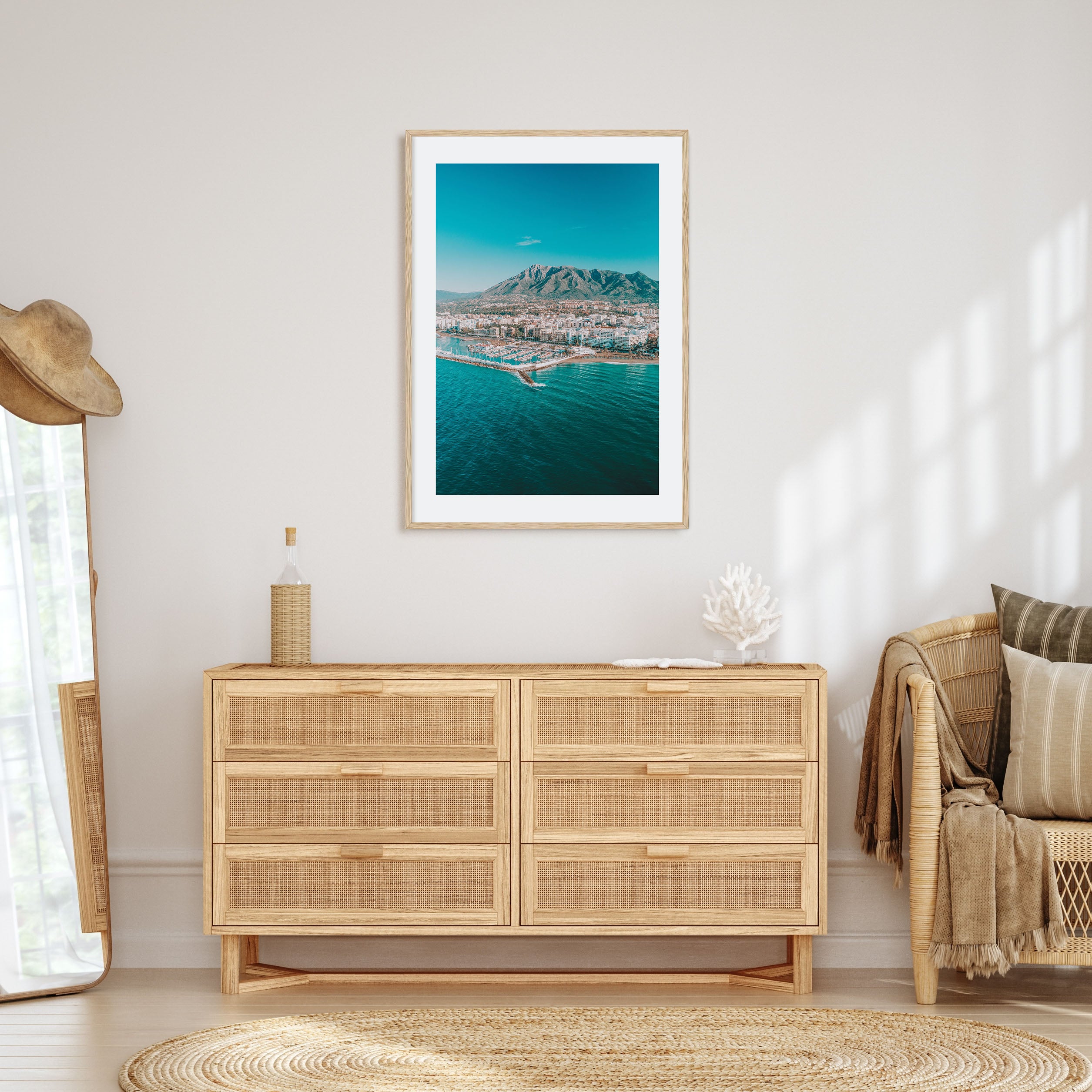 Marbella Photo Color Poster