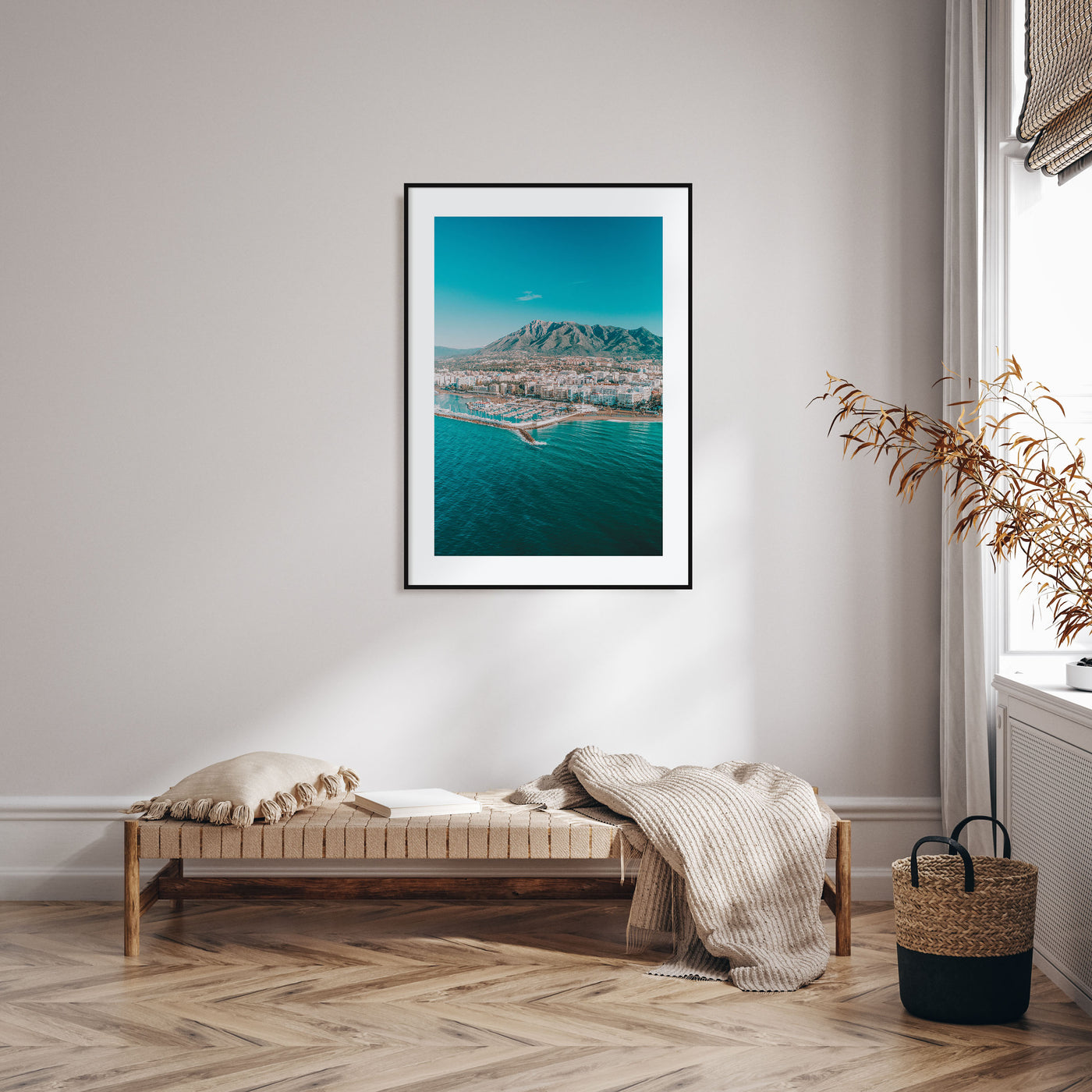 Marbella Photo Color Poster