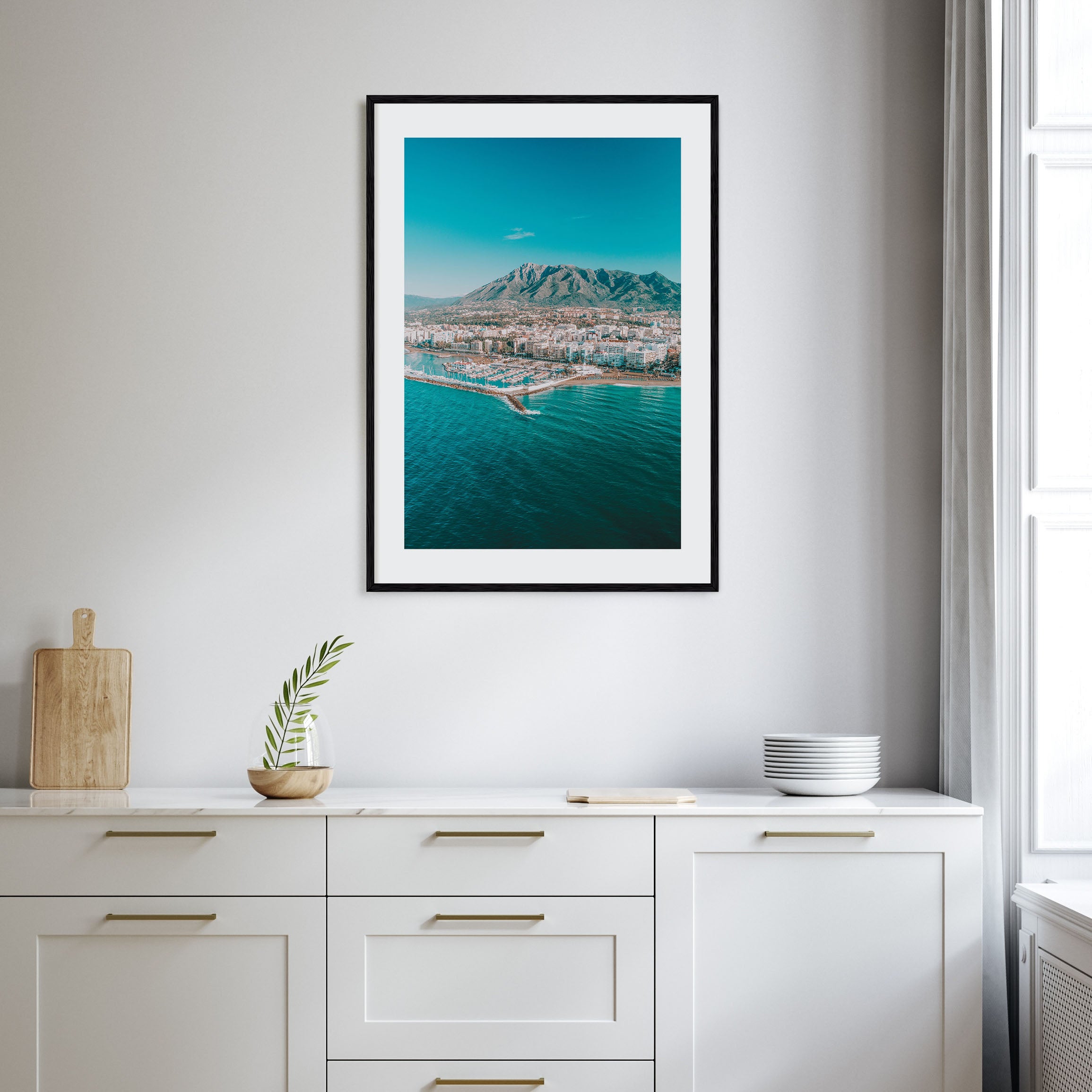 Marbella Photo Color Poster
