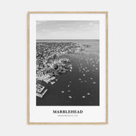 Marblehead Portrait B&W Poster
