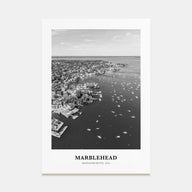 Marblehead Portrait B&W Poster