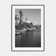 Marco Island Photo B&W Poster