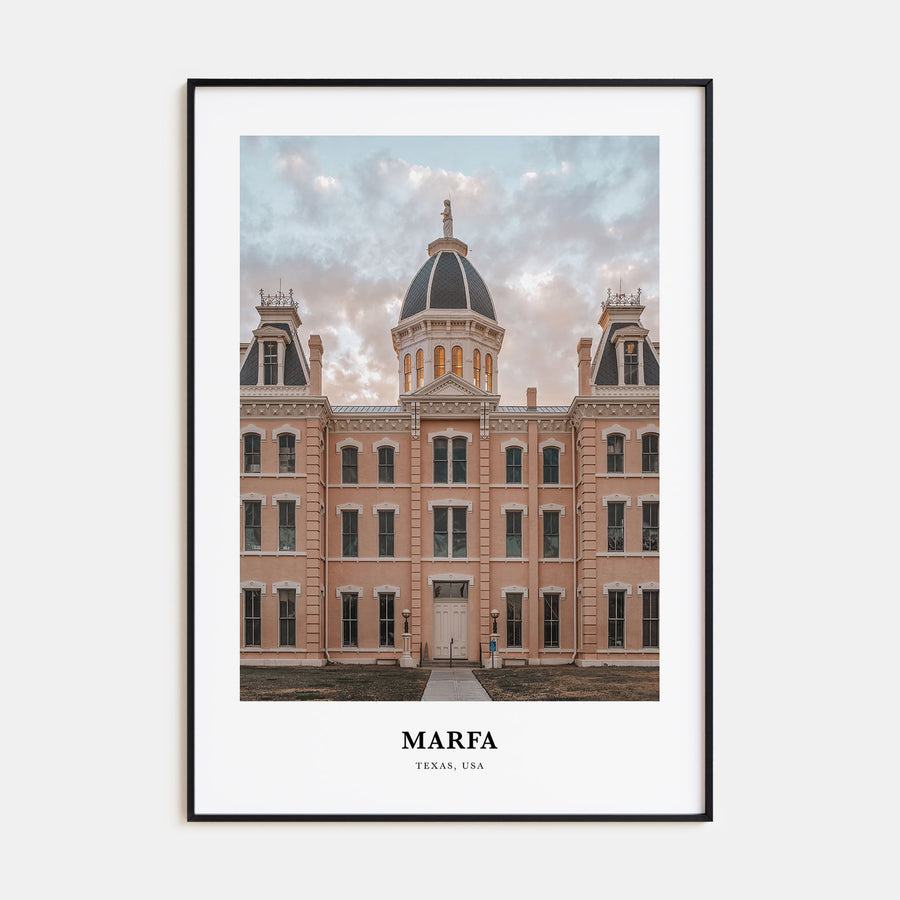 Marfa Portrait Color Poster