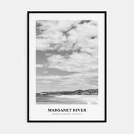 Margaret River Portrait B&W Poster