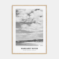 Margaret River Portrait B&W Poster