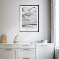 Margaret River Portrait B&W Poster