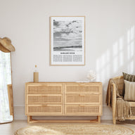 Margaret River Travel B&W Poster