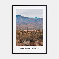 Maricopa County Portrait Color Poster