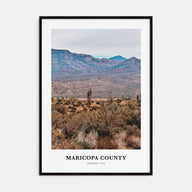 Maricopa County Portrait Color Poster
