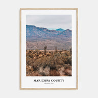 Maricopa County Portrait Color Poster
