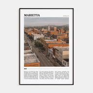 Marietta Travel Color Poster