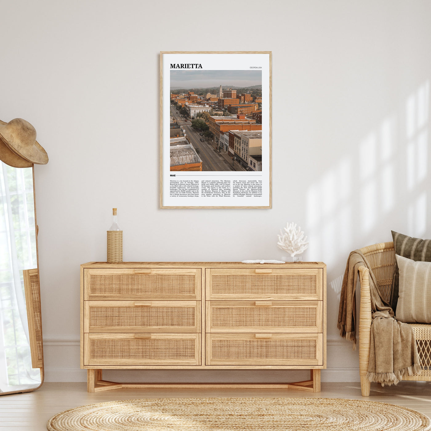 Marietta Travel Color Poster