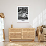 Marigot Portrait B&W Poster