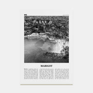Marigot Travel B&W Poster
