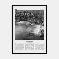 Marigot Travel B&W Poster