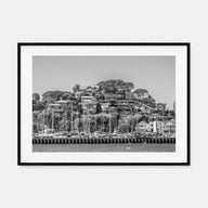 Marin County Landscape B&W Poster