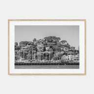 Marin County Landscape B&W Poster