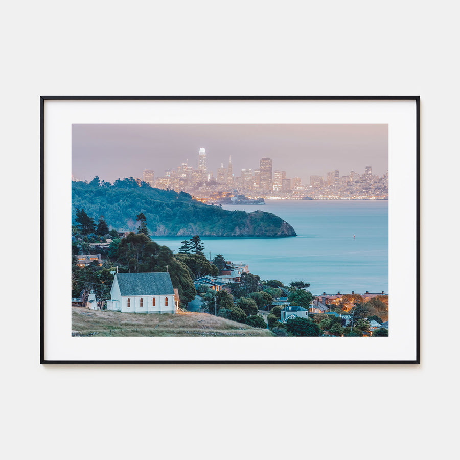 Marin County Landscape Color Poster
