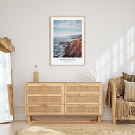 Marin County Portrait Color Poster