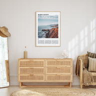Marin County Travel Color Poster