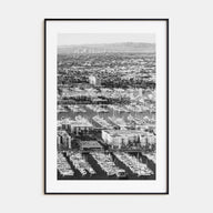 Marina Del Rey Photo B&W No 2 Poster
