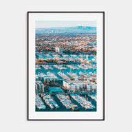 Marina Del Rey Photo Color Poster