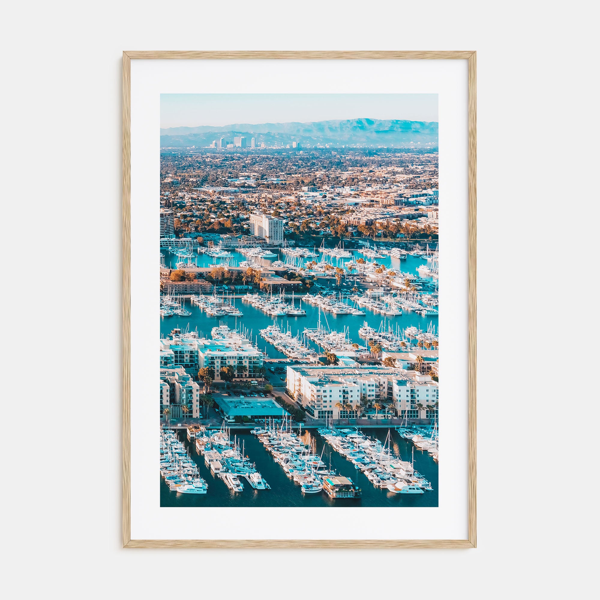 Marina Del Rey Photo Color Poster
