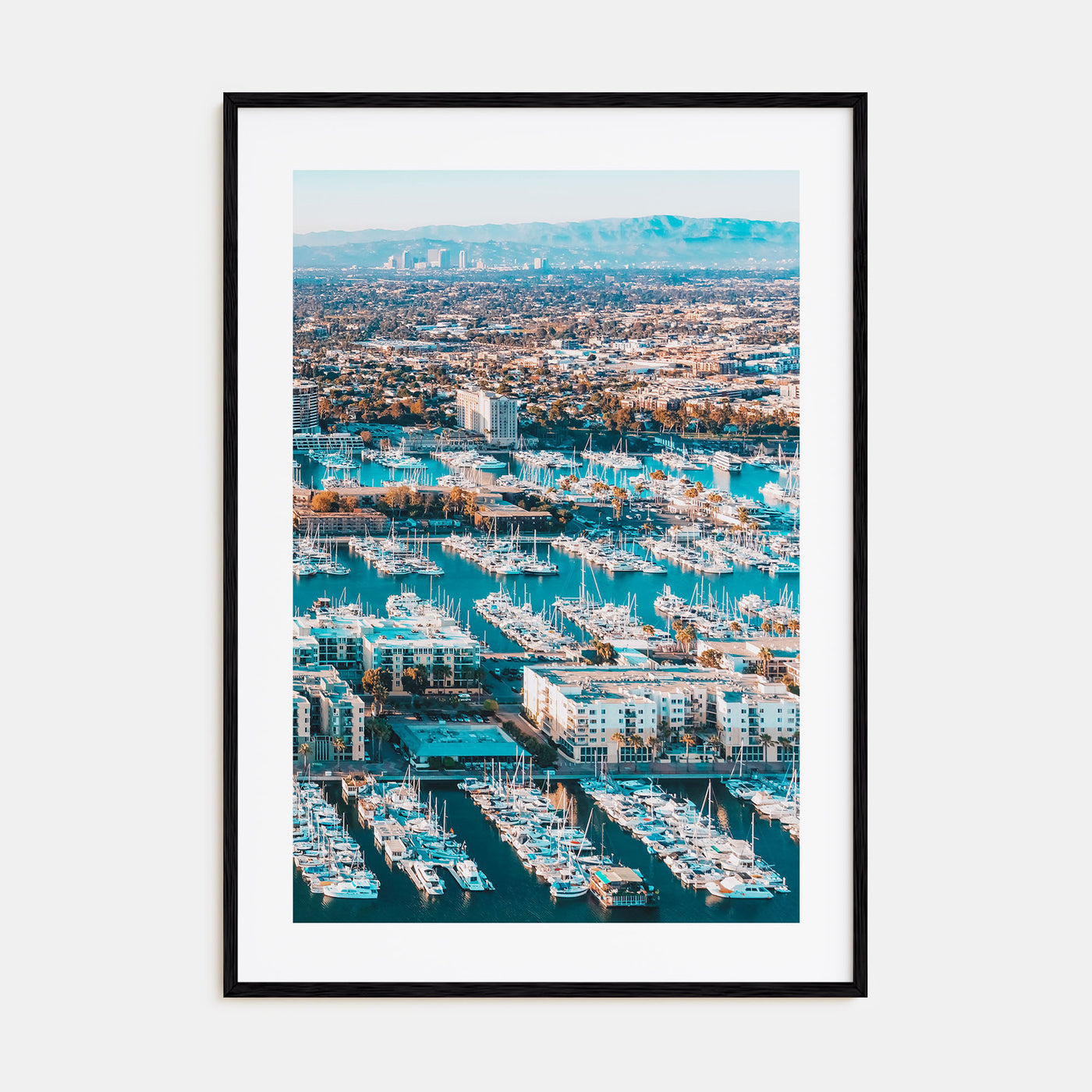 Marina Del Rey Photo Color Poster