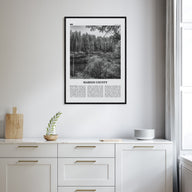 Marion County Travel B&W Poster